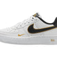 Nike Air Force 1 Low '07 LV8 Double Swoosh White Metallic Gold (GS)