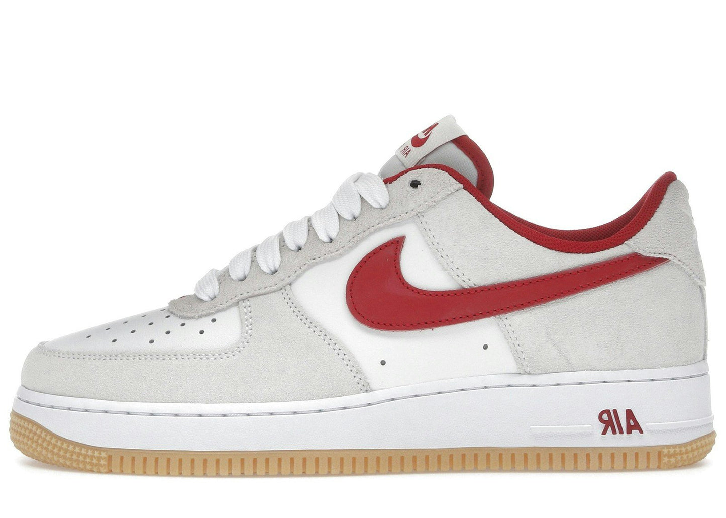 Nike Air Force 1 Low '07 LV8 Summit White Varsity Red Gum