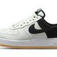 Nike Air Force 1 Low '07 LV8 White Black Metallic Silver