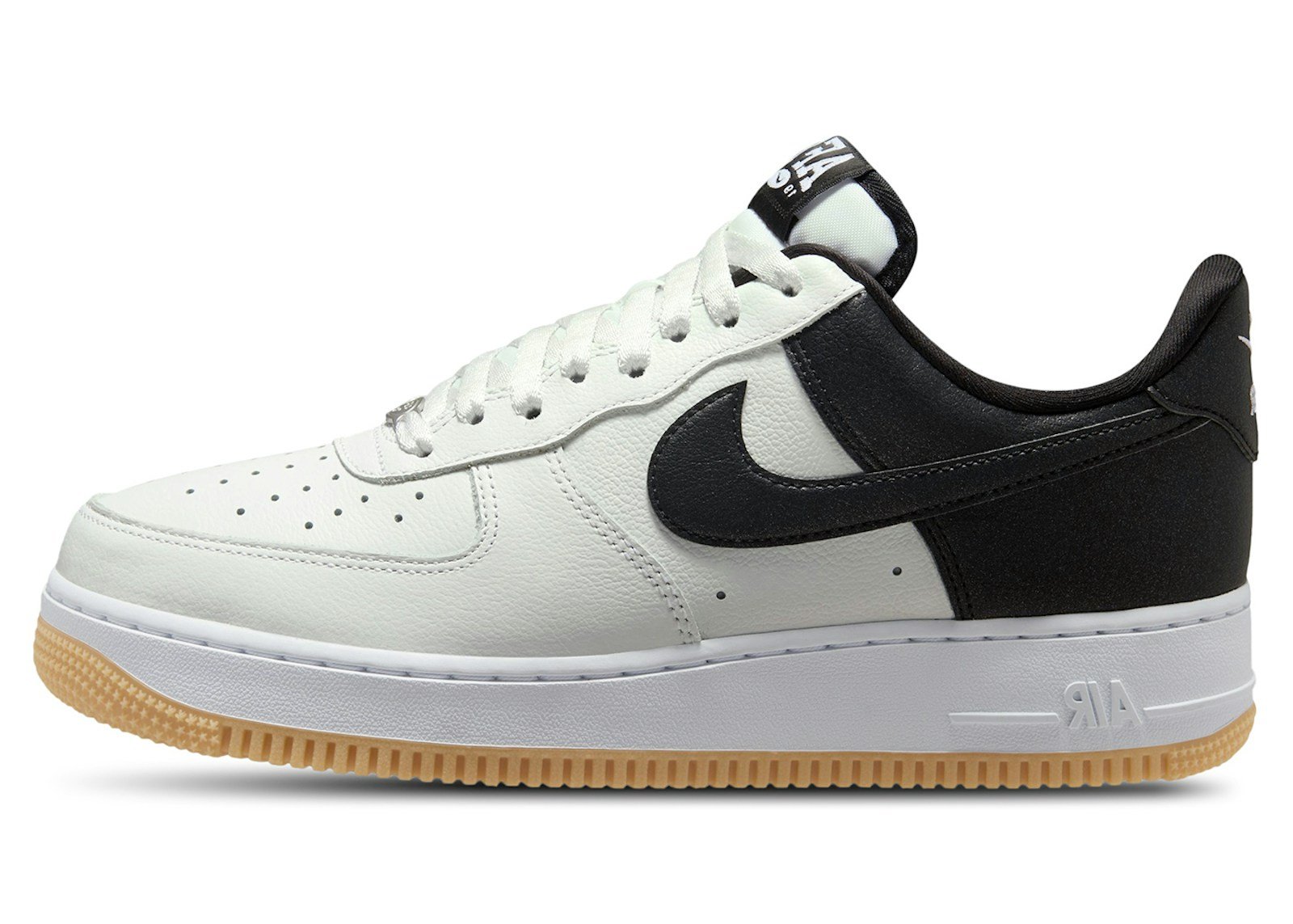 Nike Air Force 1 Low '07 LV8 White Black Metallic Silver