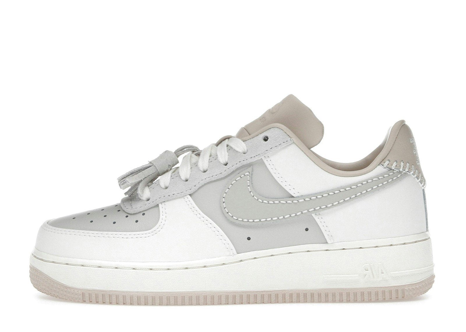 Nike Air Force 1 Low '07 Light Bone Suede Tassels (Women's)