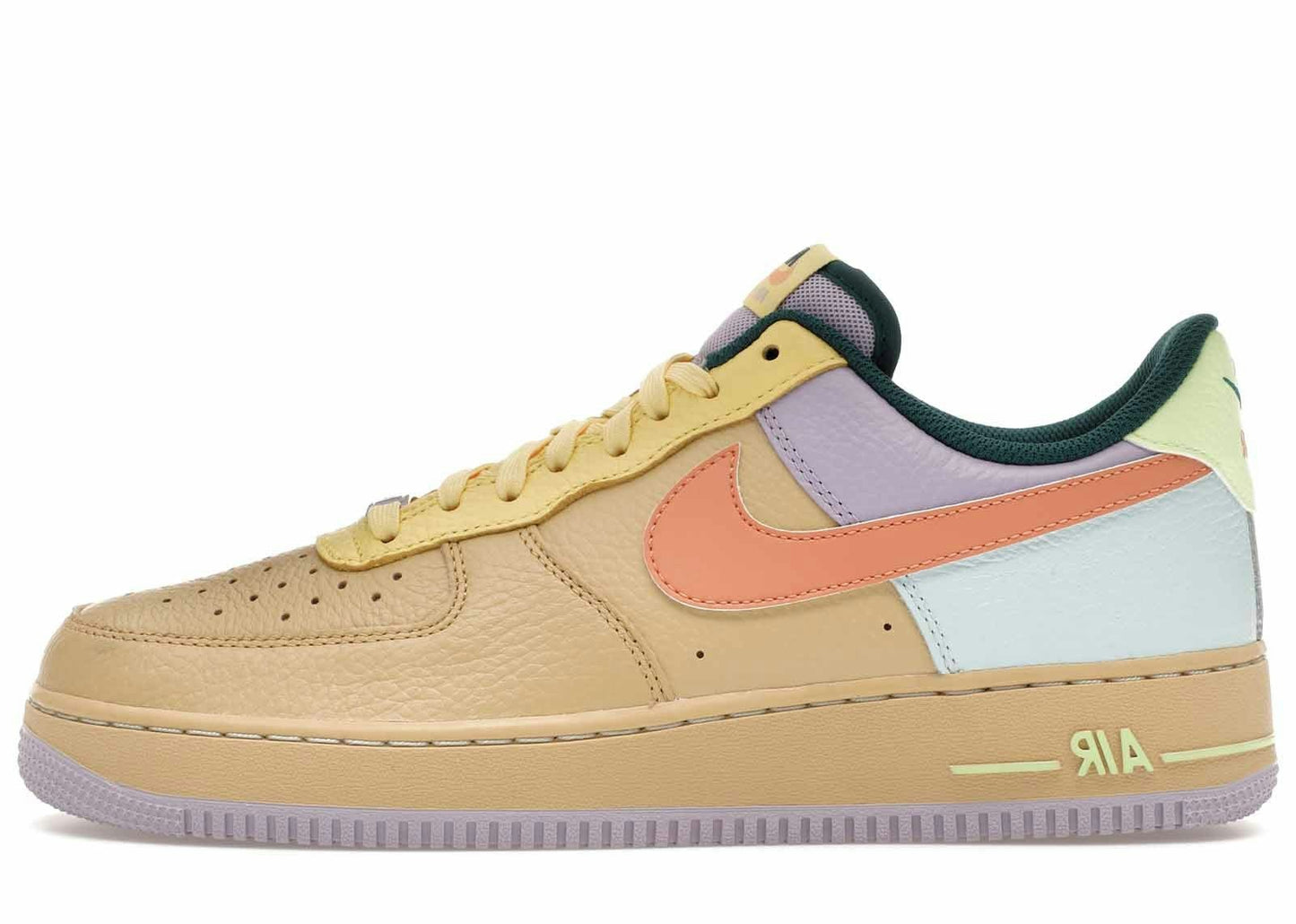 Nike Air Force 1 Low '07 Sesame Hydrangeas Soft Yellow Apricot Agate