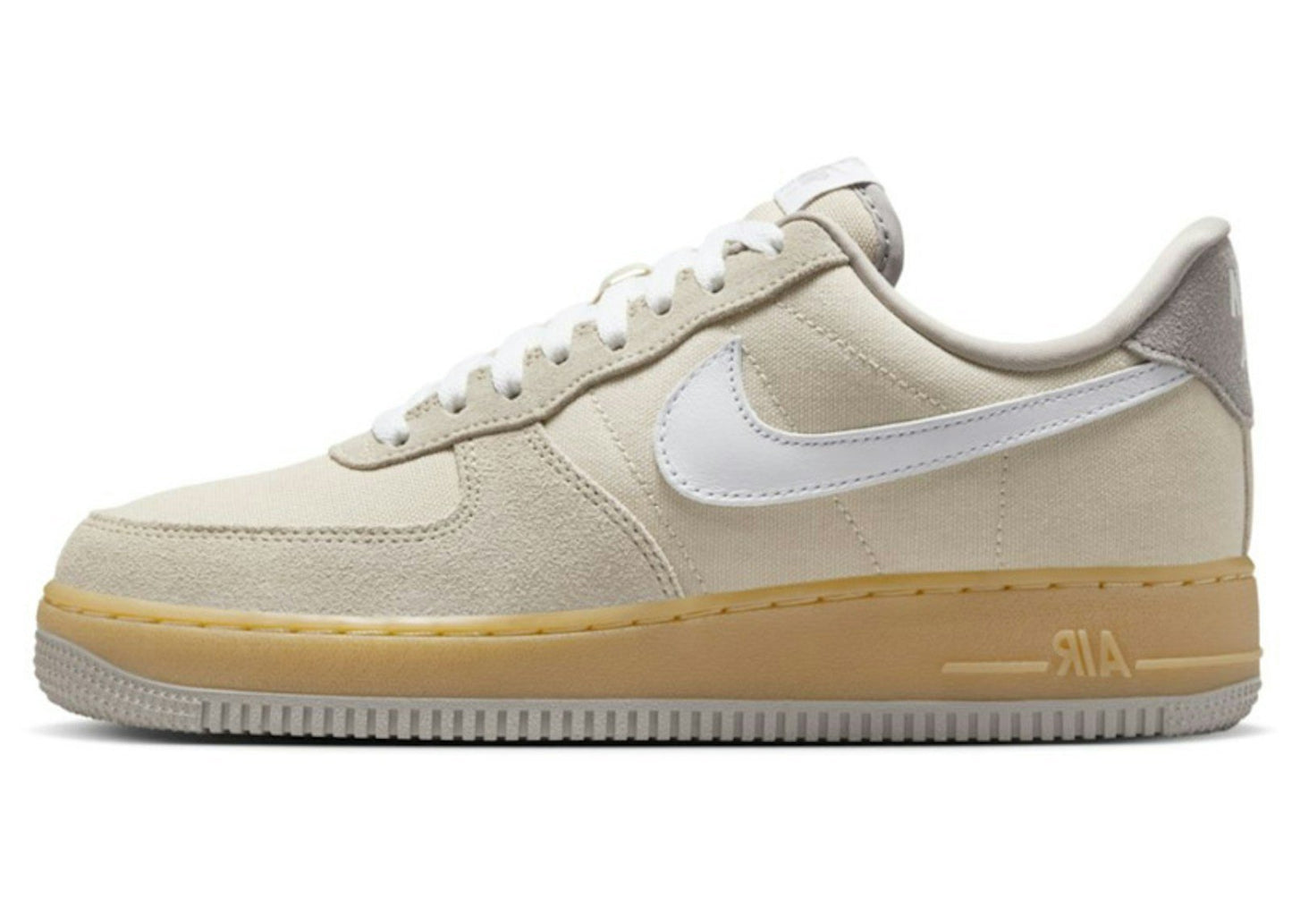 Nike Air Force 1 Low '07 Suede Canvas Khaki (Women's)