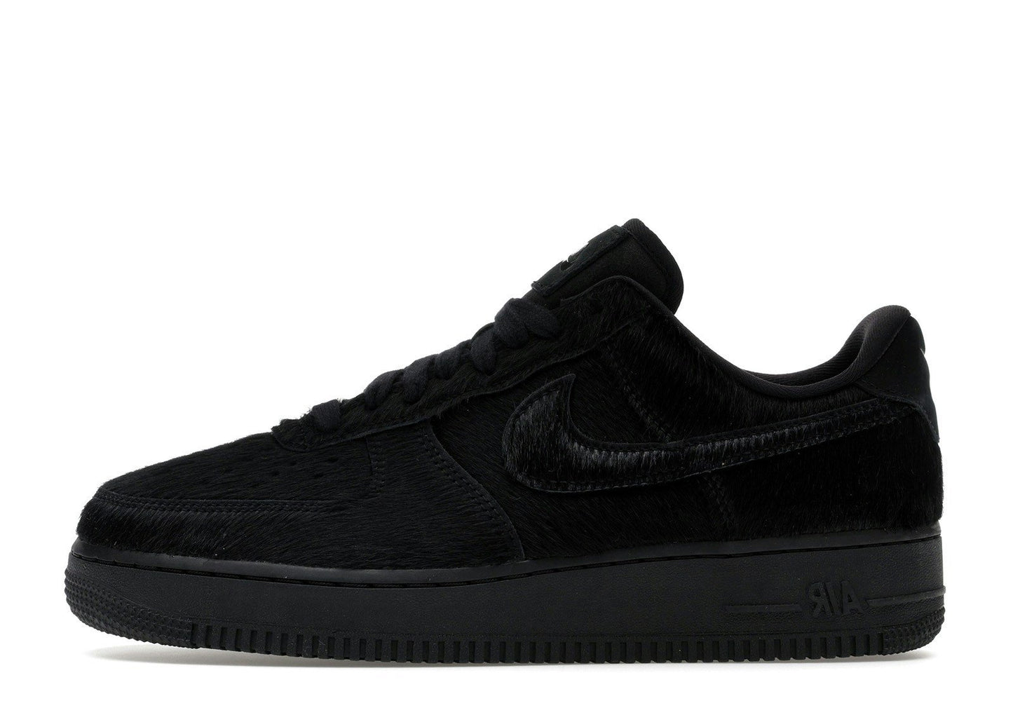 Nike Air Force 1 Low '07 Triple Black Pony Hair (Women's)