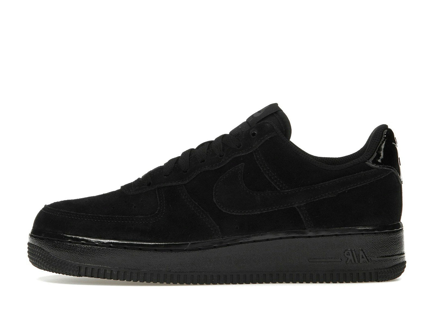 Nike Air Force 1 Low '07 Triple Black Suede (Women's)
