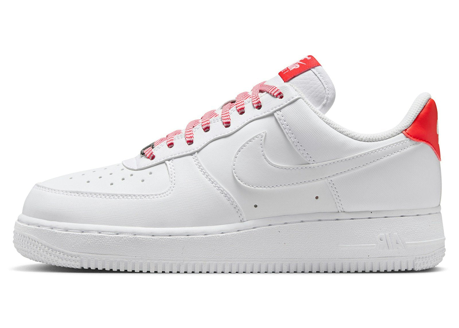 Nike Air Force 1 Low '07 White Pink Foam Metallic Silver Light Crimson (Women's)