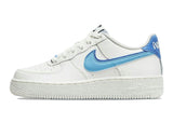 Nike Air Force 1 Low 82 Double Swoosh White Medium Blue (GS)