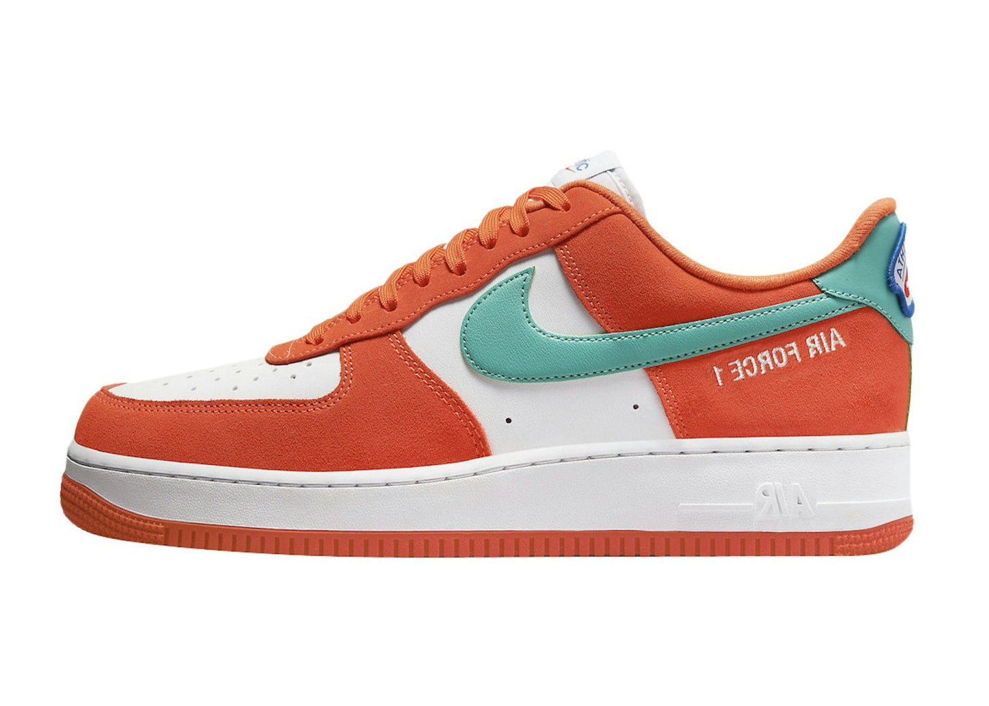 Nike Air Force 1 Low '07 LV8 Athletic Club White Orange