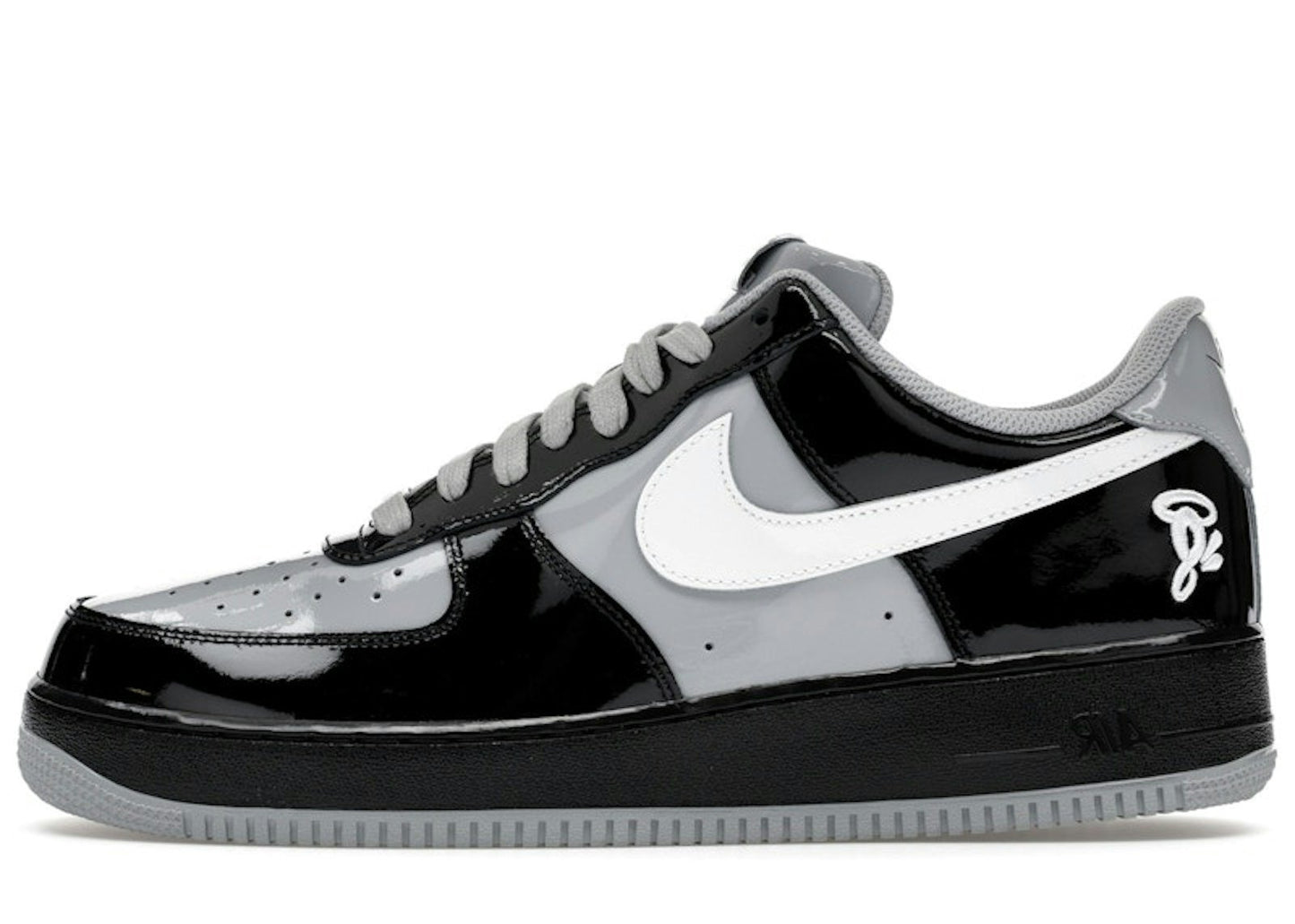 Nike Air Force 1 Low Syna Central Cee Black White Smoke Grey