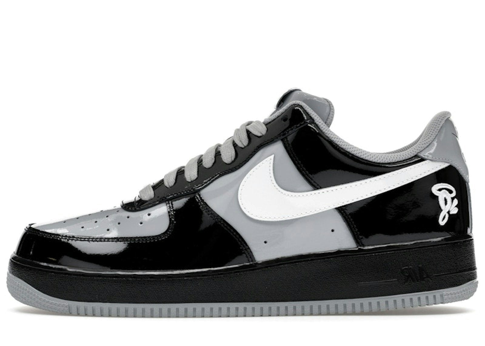 Nike Air Force 1 Low Syna Central Cee Black White Smoke Grey