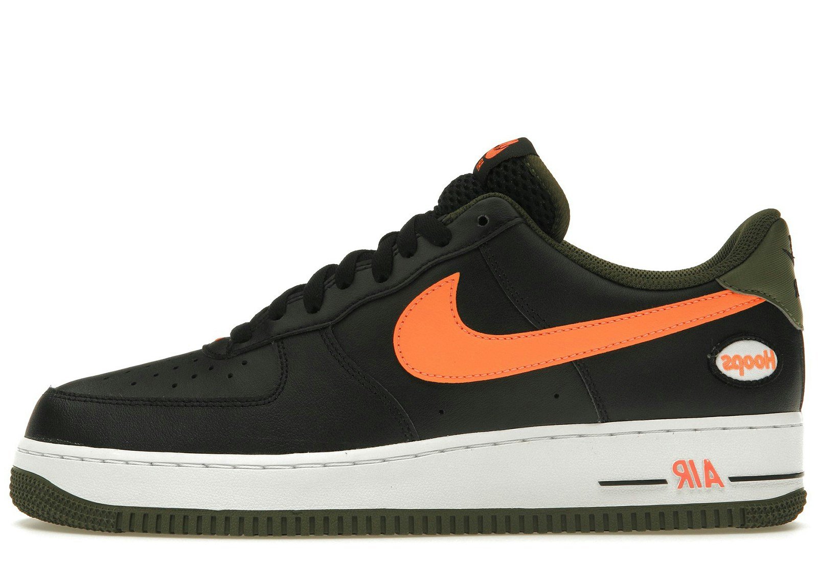 Nike Air Force 1 Low Hoops Black University Gold