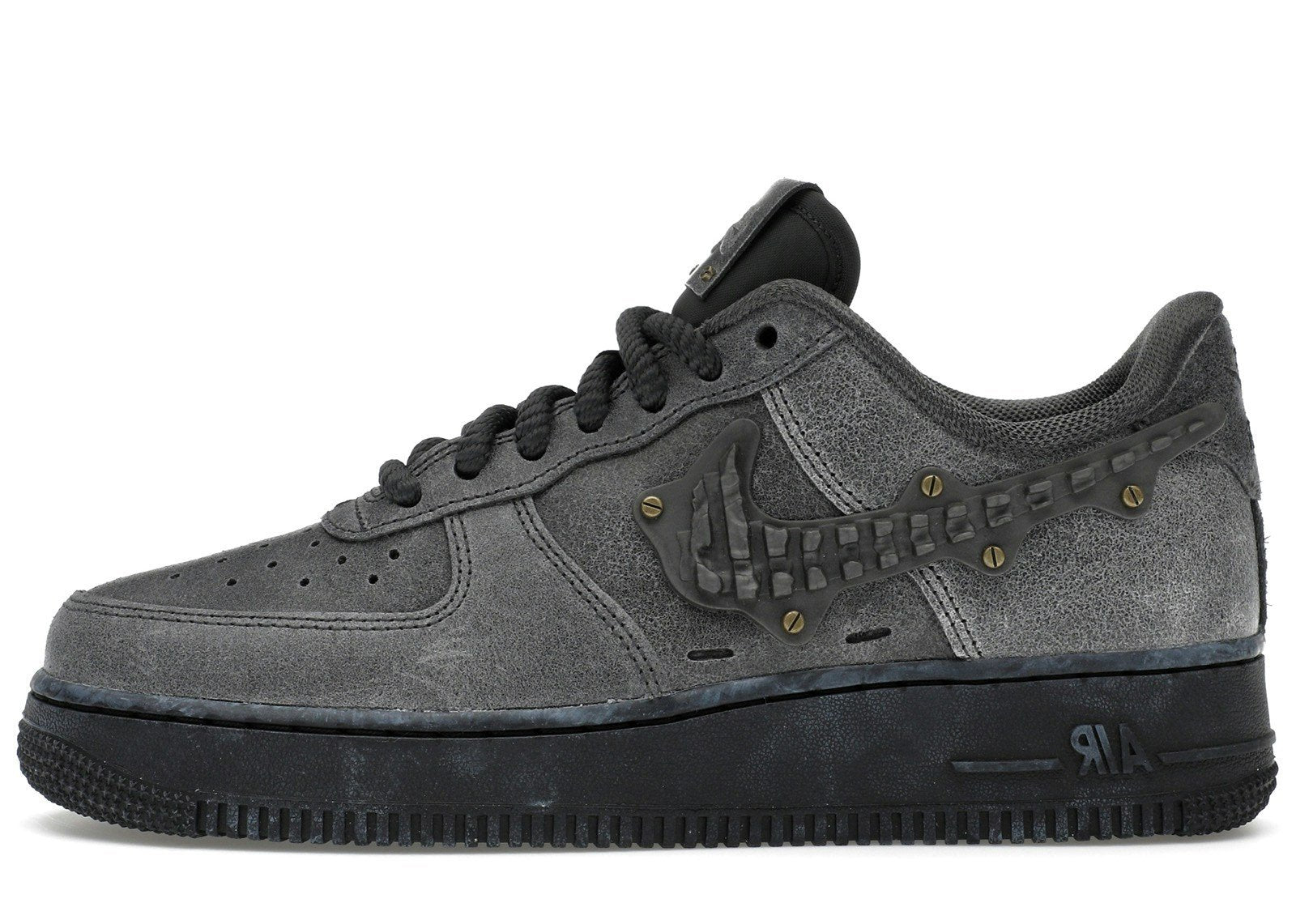 Nike Air Force 1 Low Metalwork Medium Ash Anthracite