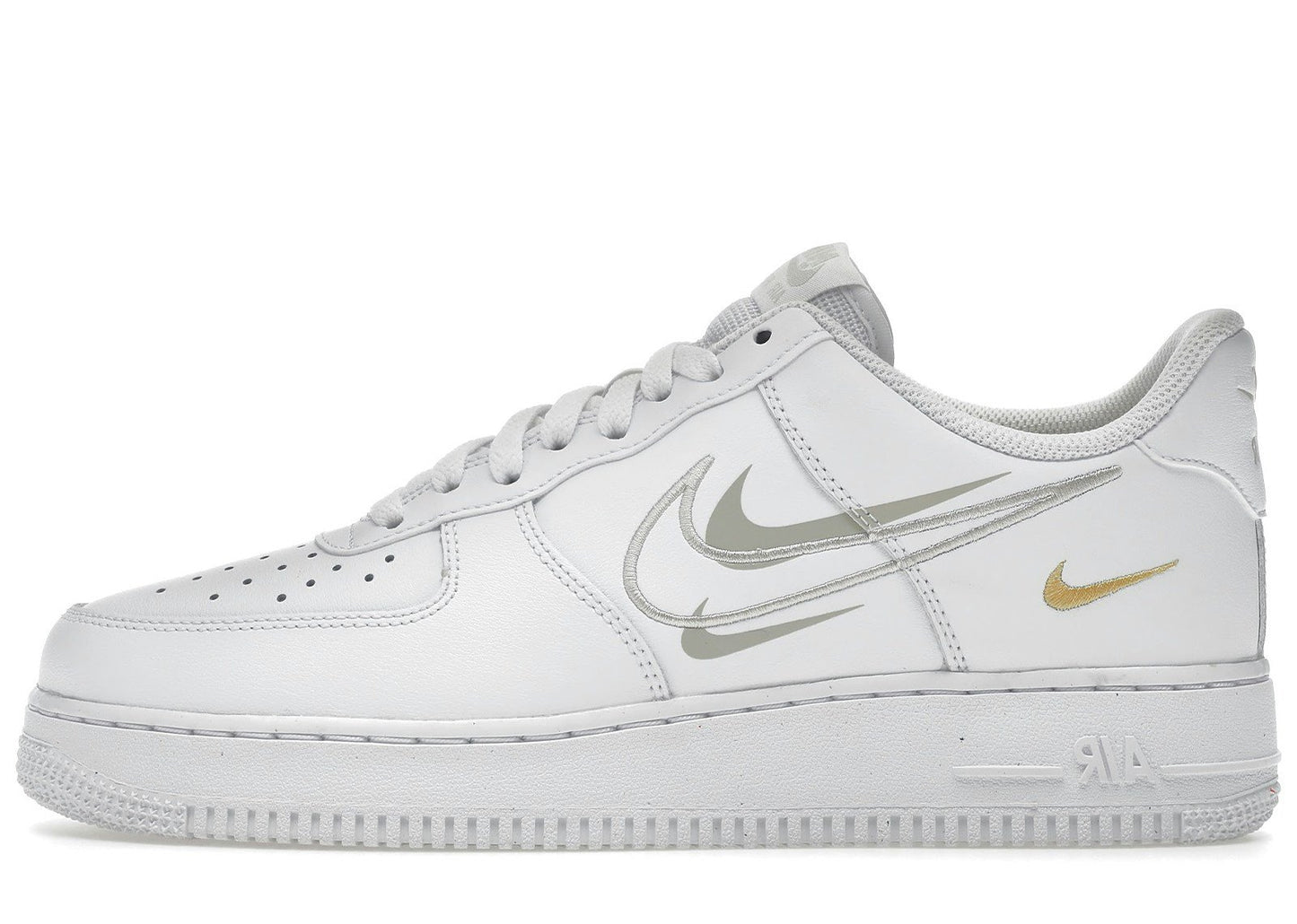 Nike Air Force 1 Low Multi-Swoosh White Yellow