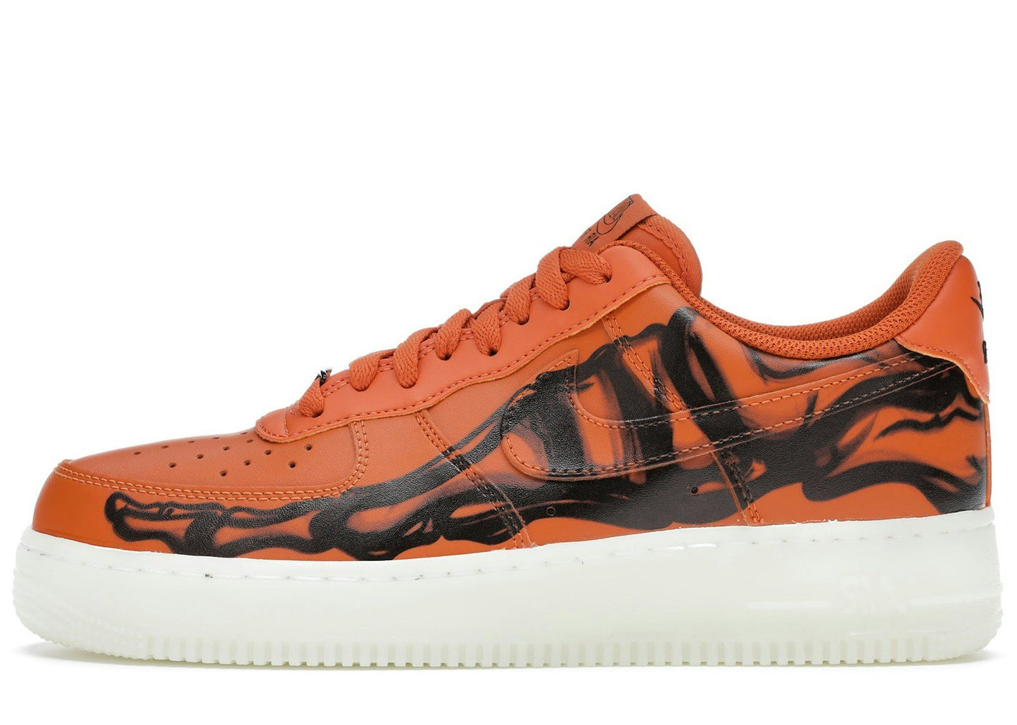 Nike Air Force 1 Low Orange Skeleton Halloween (2020)