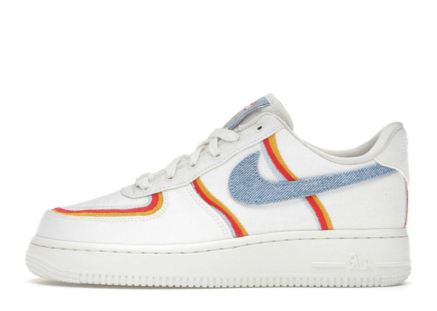 Nike Air Force 1 Low Sail Denim Swoosh (Women's)