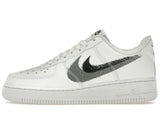 Nike Air Force 1 Low '07 Spray Paint Swoosh White Black Grey