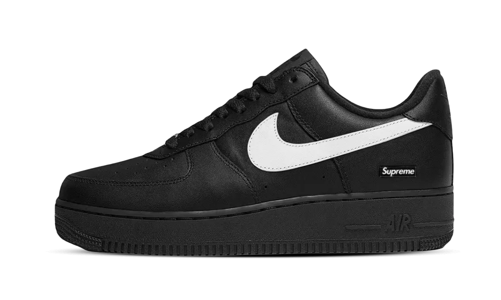 Air Force 1 Low Supreme Black White