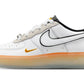Nike Air Force 1 Low White Black Orange Peel (GS)