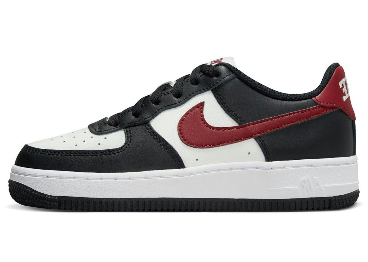 Nike Air Force 1 Low White Dark Team Red (GS)