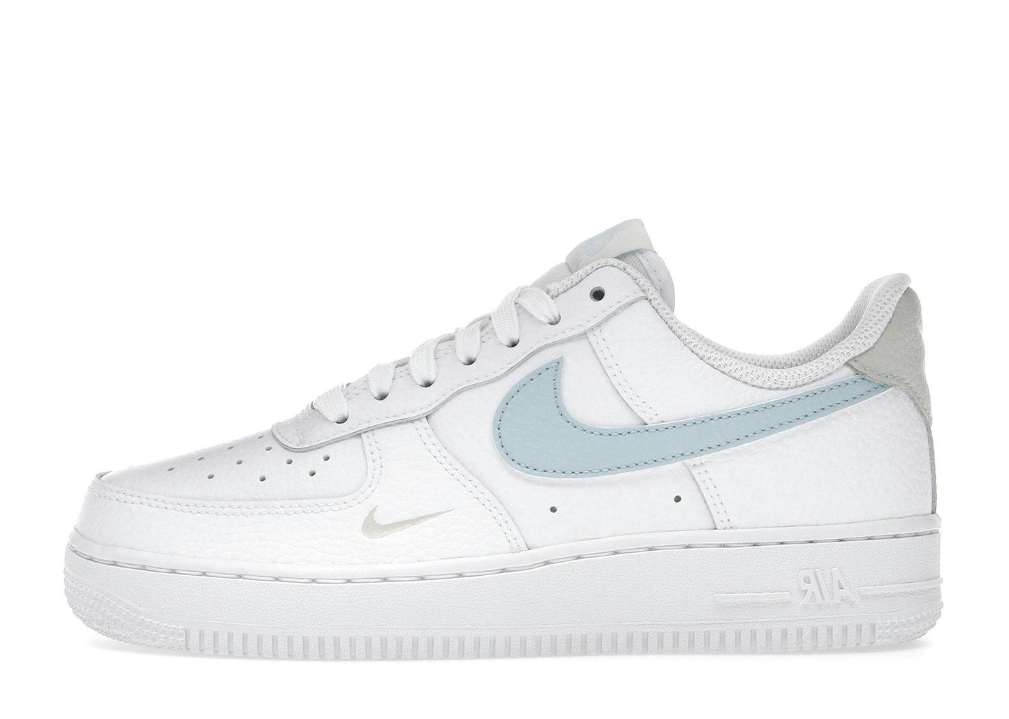 Nike Air Force 1 Low White Light Armory Blue Mini Swoosh (Women's)