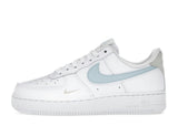 Nike Air Force 1 Low White Light Armory Blue Mini Swoosh (Women's)