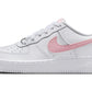 Nike Air Force 1 Low White Medium Soft Pink (GS)