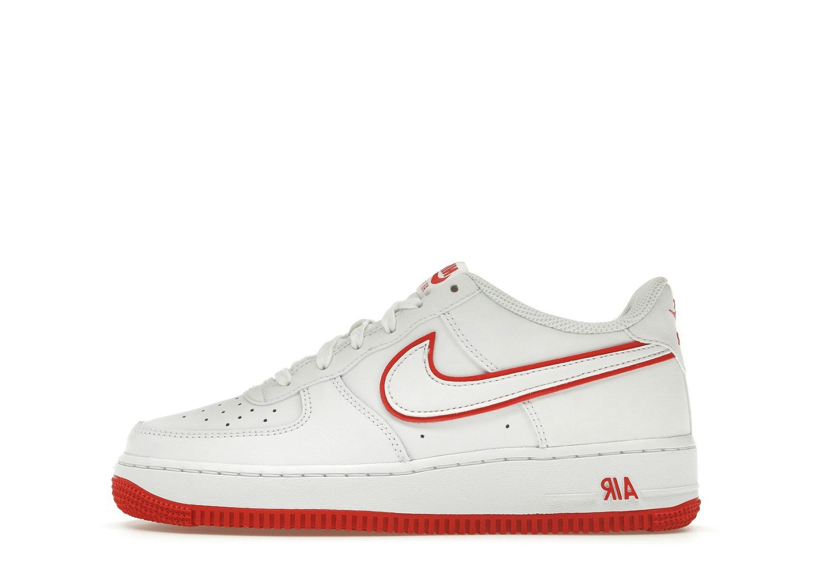 Nike Air Force 1 Low White Picante Red (GS)