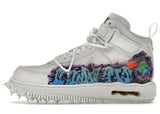 Nike Air Force 1 Mid Off-White Graffiti White