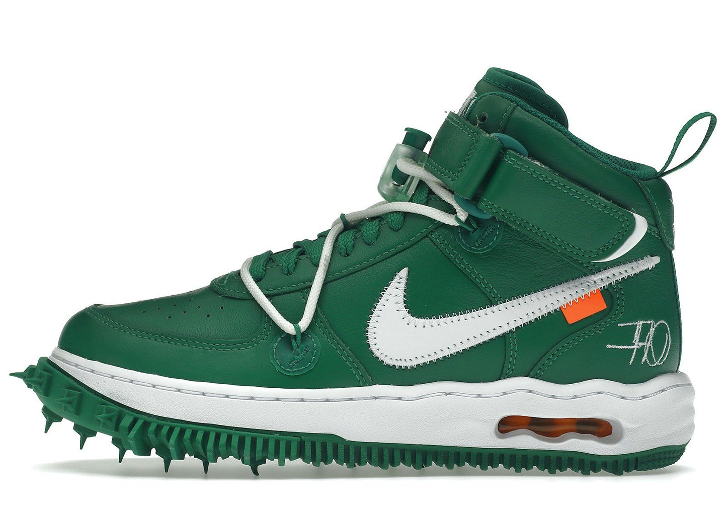 Nike Air Force 1 Mid Off-White Pine Green