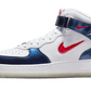 Nike Air Force 1 Mid University Red Midnight Navy