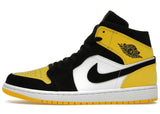 Jordan 1 Mid Yellow Toe Black