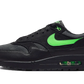 Air Max 1 Black Green Strike
