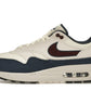 Nike Air Max 1 Coconut Milk Burgundy Crush Navy