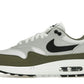Nike Air Max 1 White Black Medium Olive
