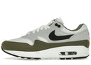 Nike Air Max 1 White Black Medium Olive