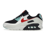 Nike Air Max 90 Aqua Red White Black (Women's)