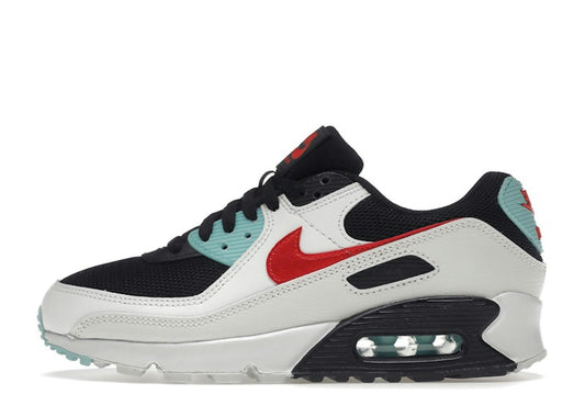 Nike Air Max 90 Aqua Red White Black (Women's)