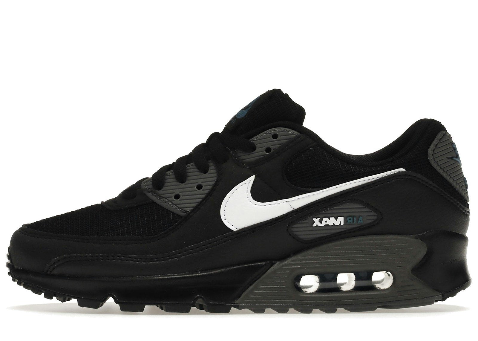 Nike Air Max 90 Black Marina Iron Grey White