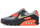 Nike Air Max 90 Light Smoke Grey Hyper Crimson Limelight