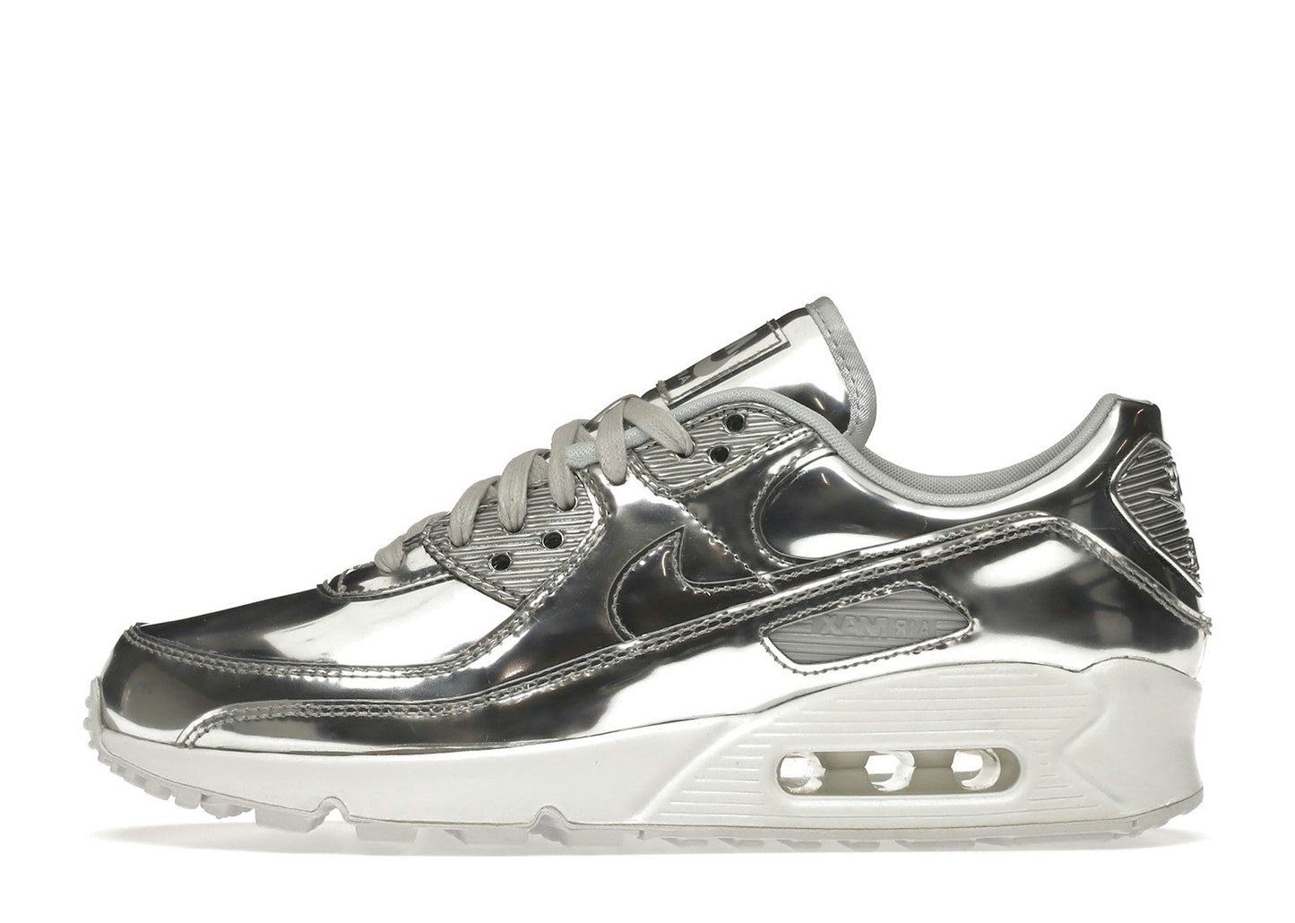 Nike Air Max 90 Metallic Silver (2020) (Women's)