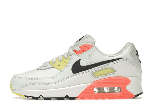 Nike Air Max 90 White Barely Green Bright Mango (Women's)