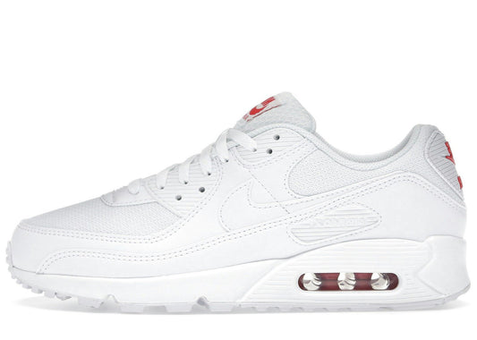 Nike Air Max 90 White Light Crimson