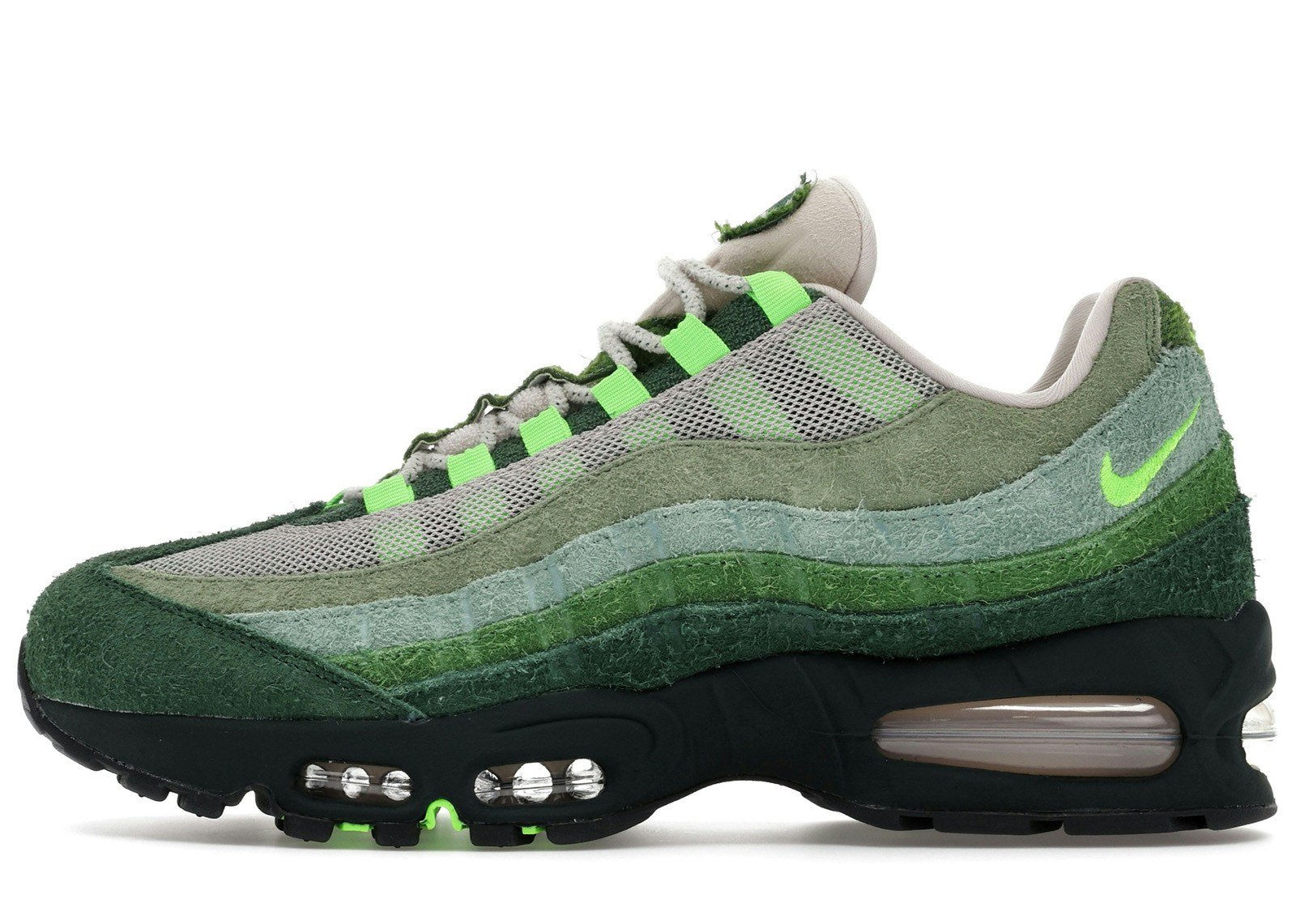 Nike Air Max 95 Big Bubble Ducks of a Feather Oregon Ducks The Woods