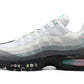 Nike Air Max 95 Big Bubble White Hyper Turquoise Pink Foam