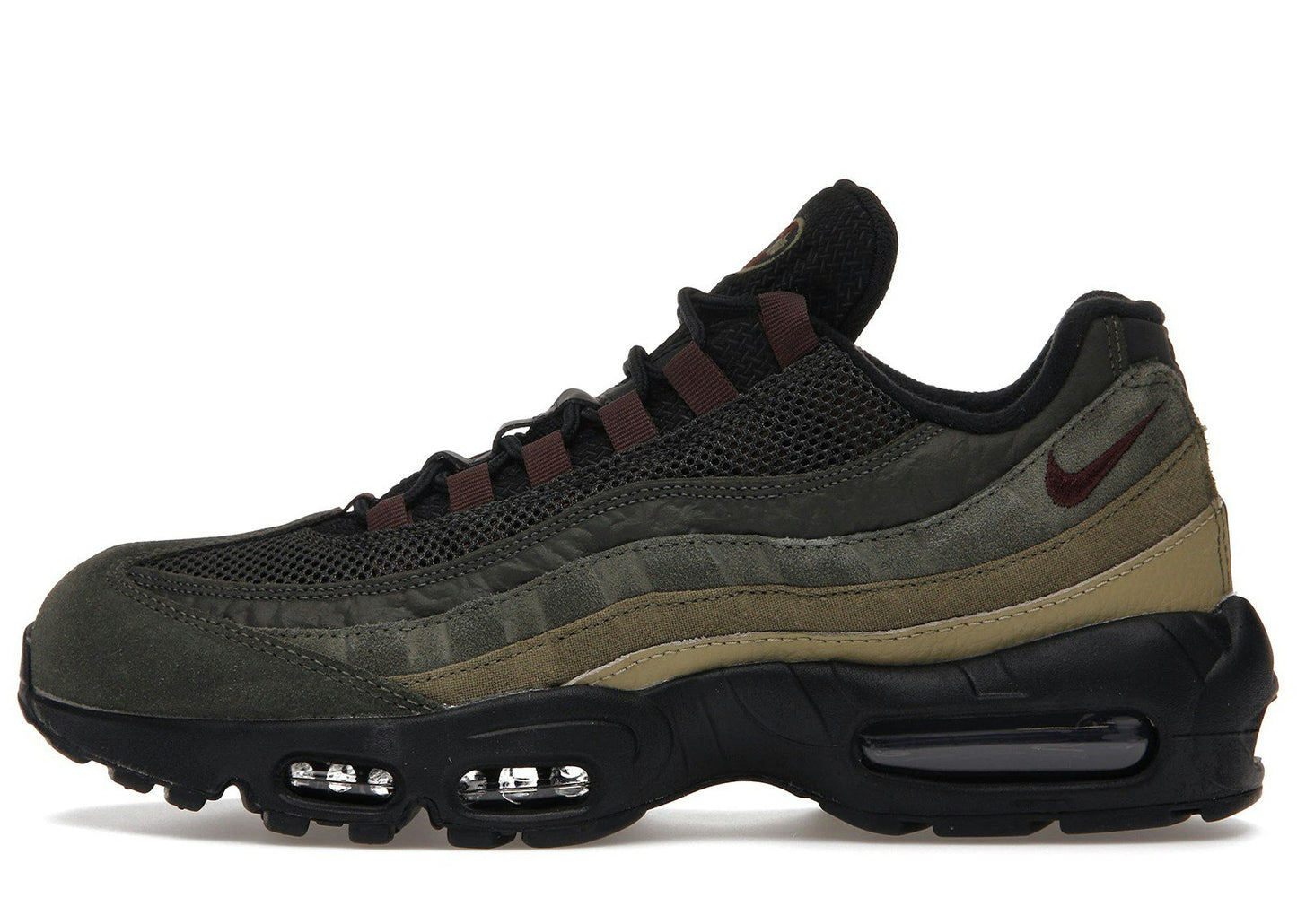 Nike Air Max 95 Black Earth Sequoia Cargo Khaki