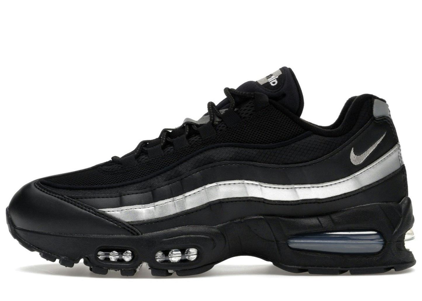 Nike Air Max 95 OG Big Bubble Black White Metallic Silver