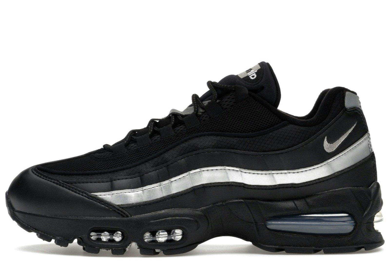 Nike Air Max 95 OG Big Bubble Black White Metallic Silver