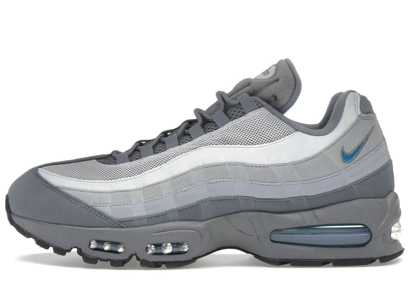 Nike Air Max 95 OG Big Bubble Smoke Grey Green Abyss