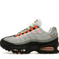 Nike Air Max 95 Big Bubble Black Cool Grey White Bright Mandarin