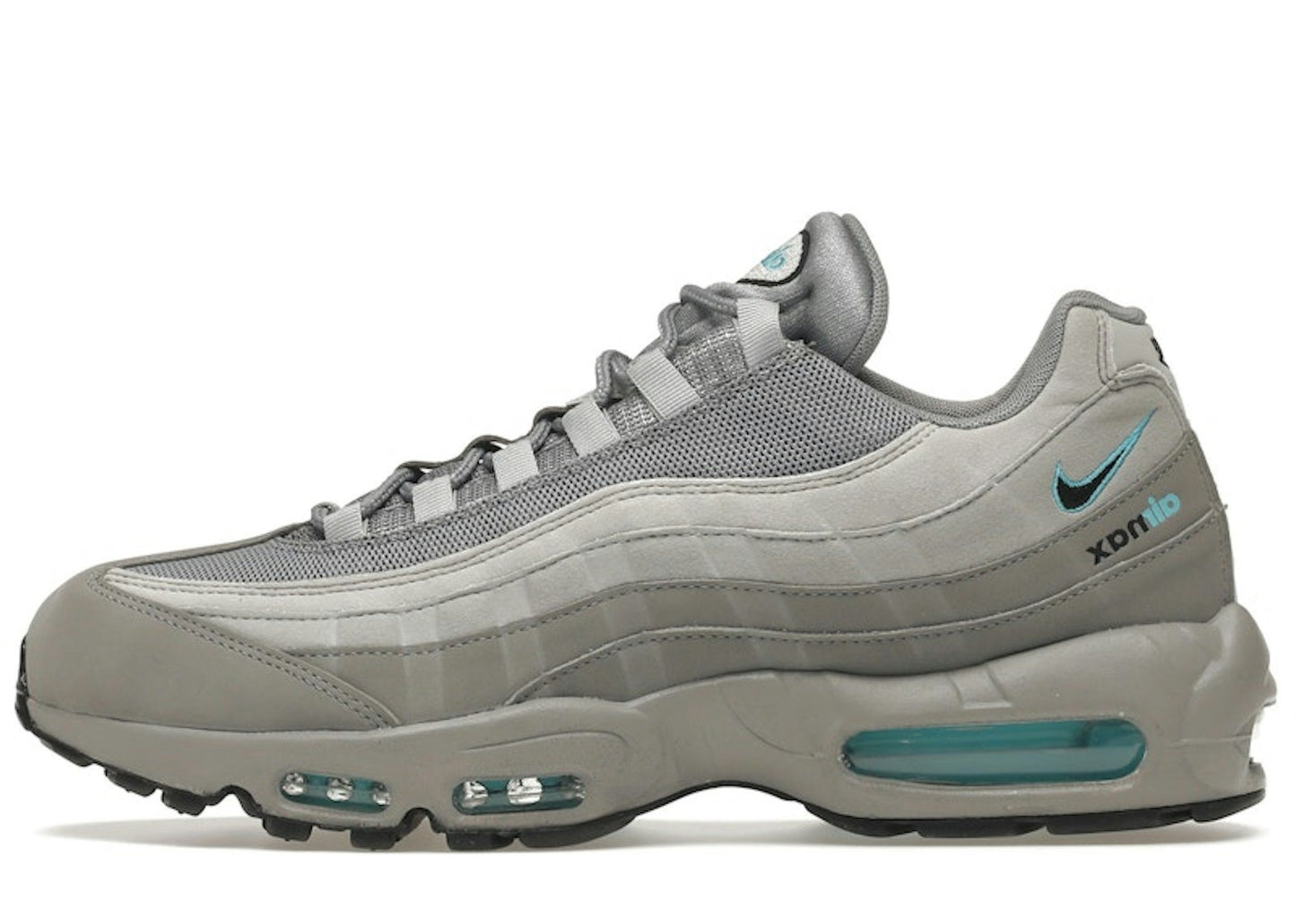 Nike Air Max 95 Retro Logo Grey Aqua